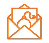 Email bomb icon